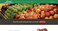 Desktop Screenshot of centralfreshmarket.com